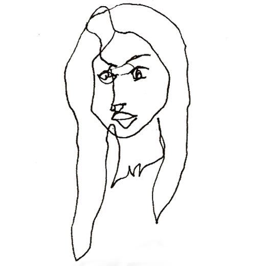 conseil dessin sans regarder feuille
